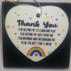 "Thank You" Ornament